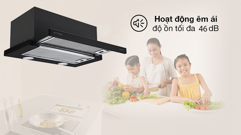 Máy hút mùi âm tủ Eurosun EH-60AF85B - Hàng chính hãng