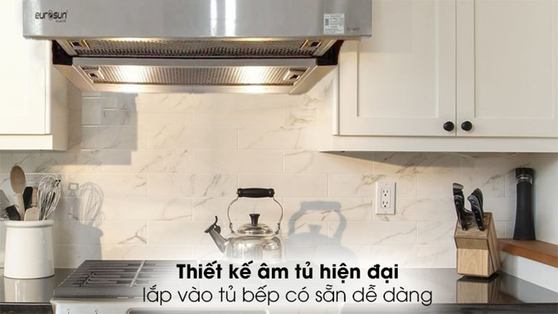 Máy hút mùi âm tủ Eurosun EH-60AF85S - Hàng chính hãng