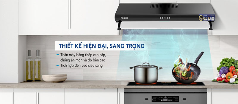 Máy hút mùi Funiki HKH9638 - Hàng chính hãng