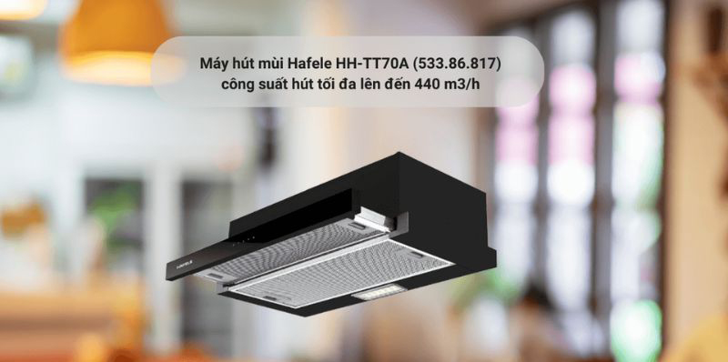 Máy hút mùi âm tủ Hafele HH-TT70A 533.86.817 - Hàng chính hãng