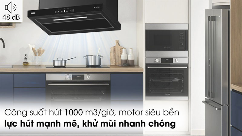 Máy hút mùi âm tủ Kaff KF-TH1700B - Hàng chính hãng
