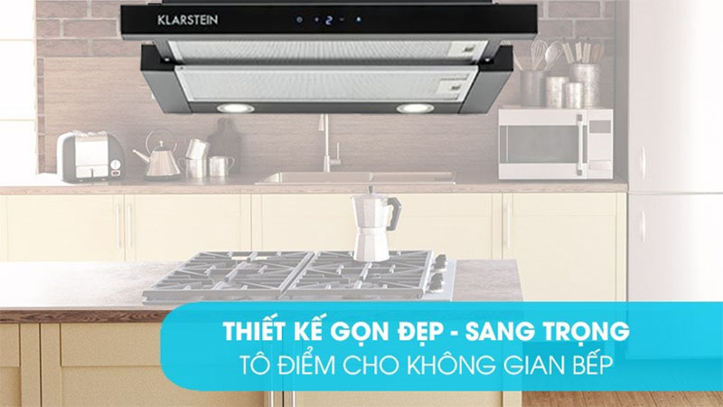 Thiết kế của Máy hút mùi Klarstein Vinea Unterbau