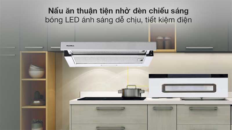 Máy hút mùi âm tủ Maadela MH-70RS - Hàng chính hãng