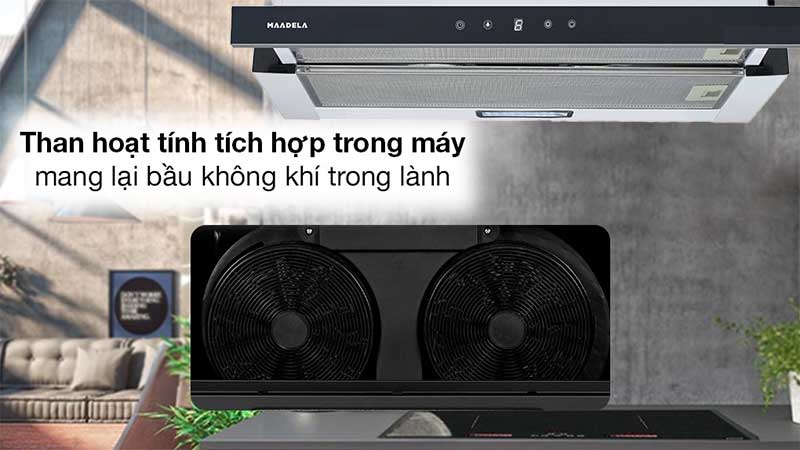 Máy hút mùi âm tủ Maadela MH-70TC - Hàng chính hãng