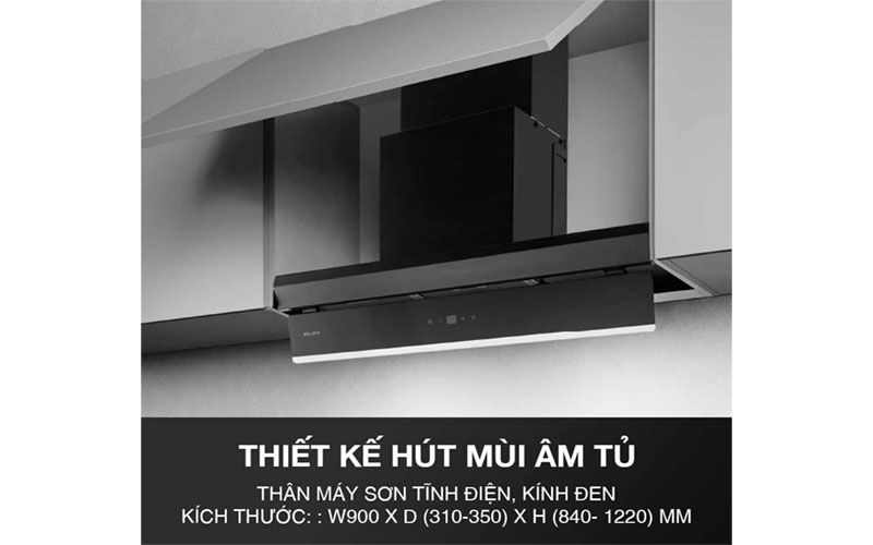 Máy hút mùi âm tủ Malloca Space MH-900SP - Hàng chính hãng