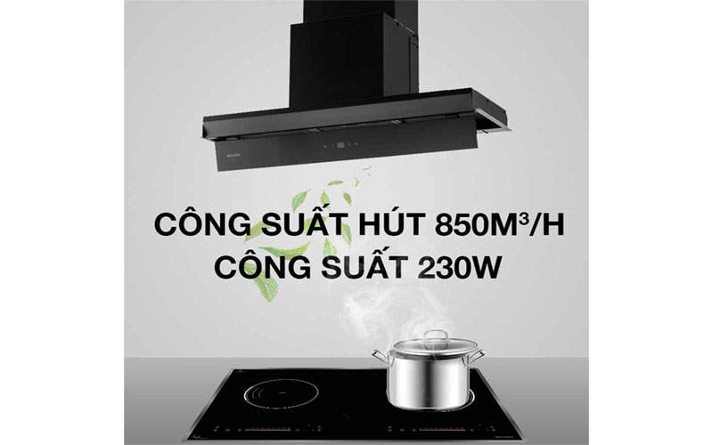 Máy hút mùi âm tủ Malloca Space MH-900SP - Hàng chính hãng