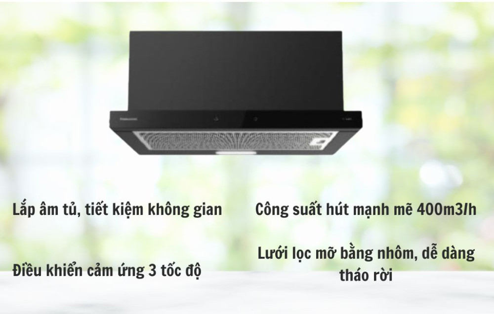 Máy hút mùi âm tủ Panasonic FV-UX6AEBYUE - Hàng chính hãng