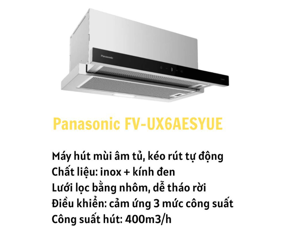 Tính năng nổi bật của Panasonic FV-UX6AESYUE