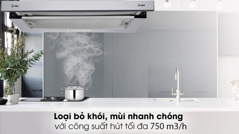 Máy hút mùi âm tủ Sevilla SV-E600 - Hàng chính hãng
