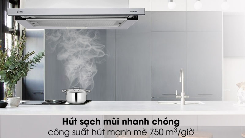 Máy hút mùi âm tủ Sevilla SV-E700 - Hàng chính hãng