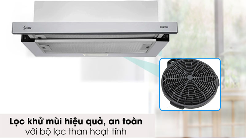 Máy hút mùi âm tủ Sevilla SV-E700 - Hàng chính hãng