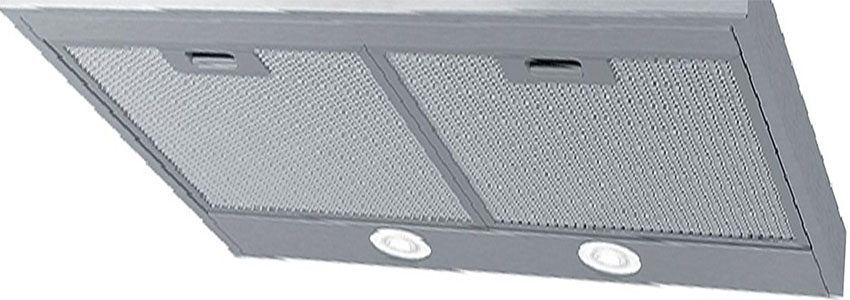 Bộ lọc và đèn của máy hút mùi âm tủ Steiger Siena Soft 70 Inox