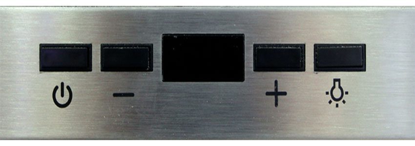 Máy hút mùi âm tủ Steiger Siena Touch 70 Inox - Hàng chính hãng