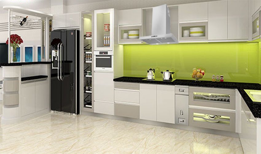 Máy hút mùi âm tủ Steiger Siena Touch 70 Inox - Hàng chính hãng