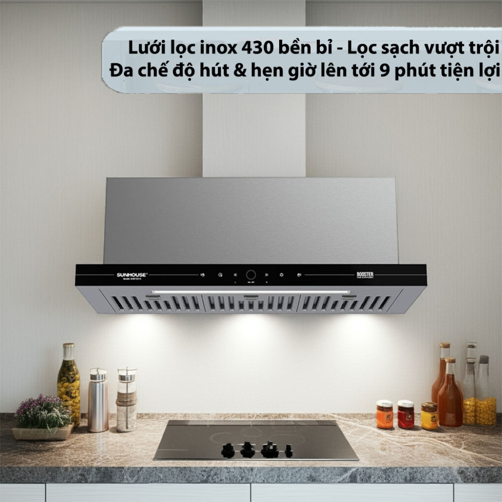 Máy hút mùi âm tủ Sunhouse SHB72015 - Hàng chính hãng