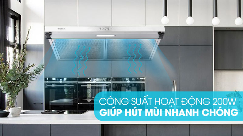 Máy hút mùi âm tủ Teka CH 1070BG - Hàng chính hãng