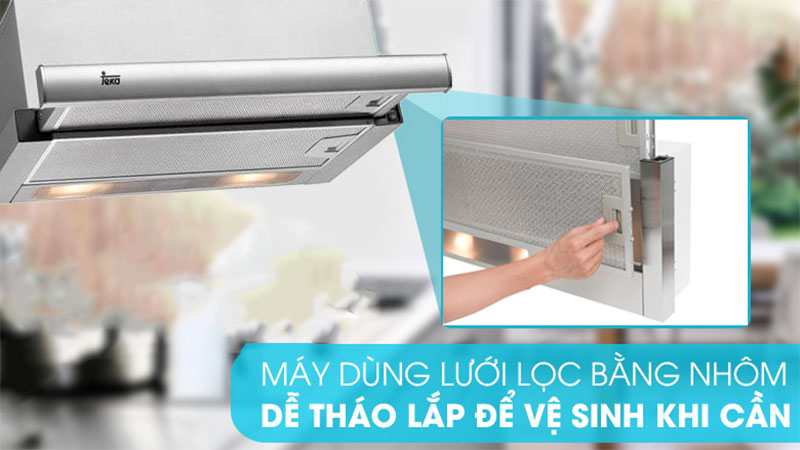 Lưới lọc mỡ của Máy hút mùi âm tủ Teka TL7310