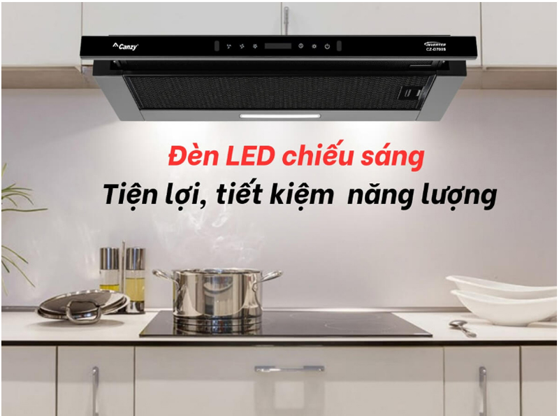 Máy hút mùi âm tủ Canzy CZ-D700S - Hàng chính hãng