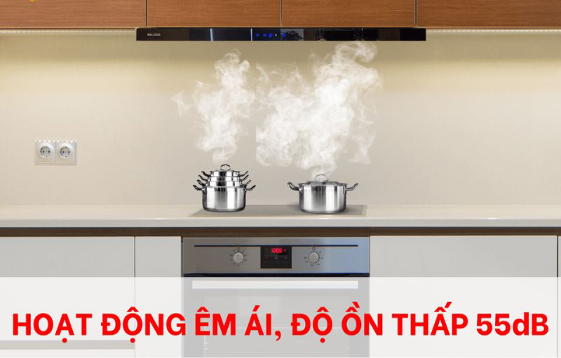Máy hút mùi âm tủ Malloca MH-60BTC - Hàng chính hãng