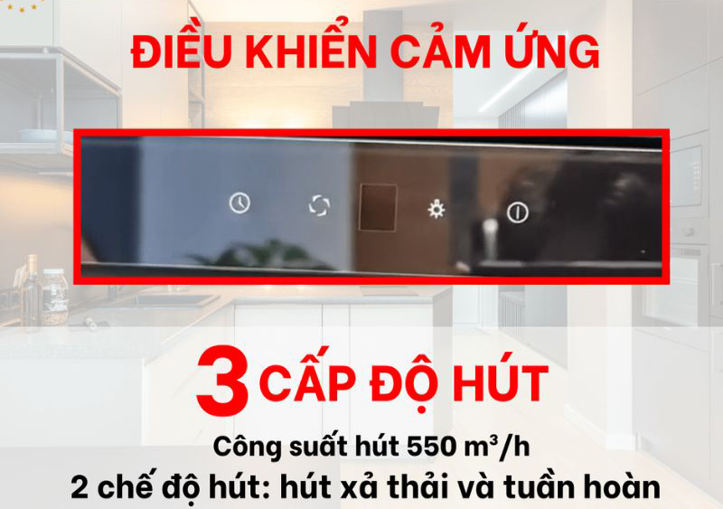 Máy hút mùi âm tủ Malloca MH-60BTC - Hàng chính hãng