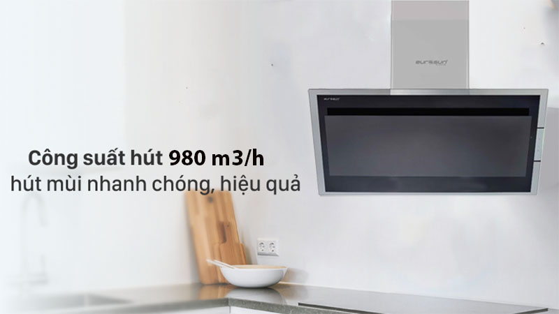 Công suất hút của Máy hút mùi áp tường Eurosun EH-70AF78B
