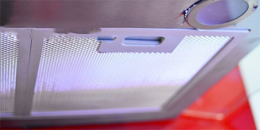 Chất liệu lưới lọc của máy hút mùi áp tường Sevilla SV-370