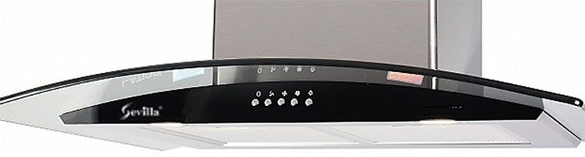 Máy hút mùi kính cong Sevilla SV-380 - Hàng chính hãng