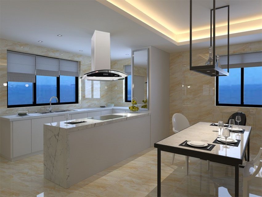 Máy hút mùi kính cong Sevilla SV-380 - Hàng chính hãng