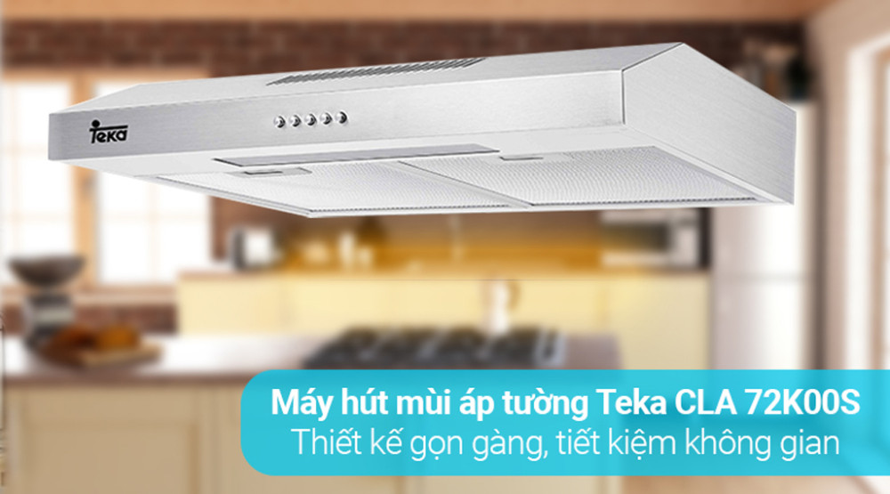 Máy hút mùi áp tường Teka CLA72K00S - Hàng chính hãng