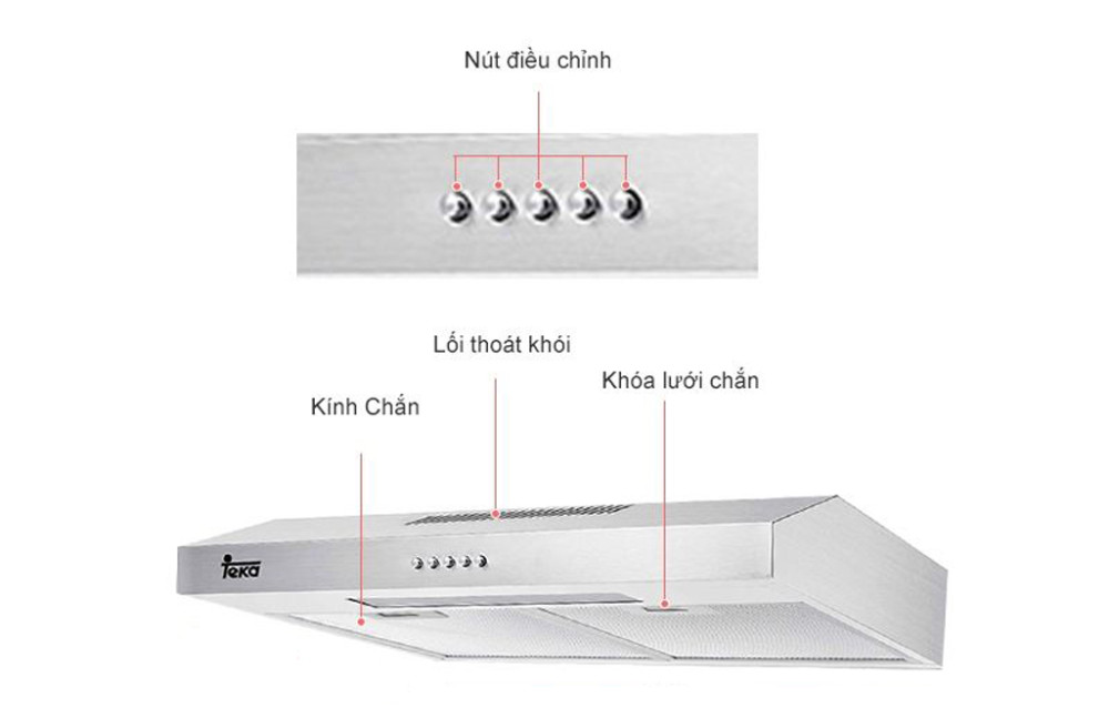 Máy hút mùi áp tường Teka CLA72K00S - Hàng chính hãng