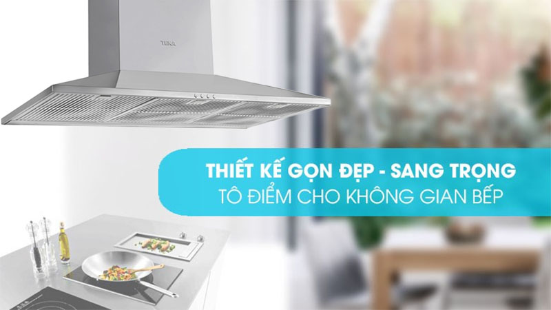 Máy hút mùi áp tường Teka DSS 985 - Hàng chính hãng