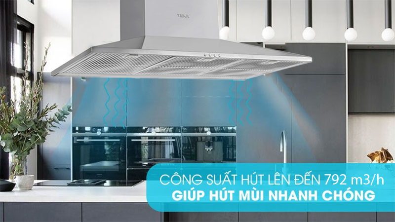 Máy hút mùi áp tường Teka DSS 985 - Hàng chính hãng