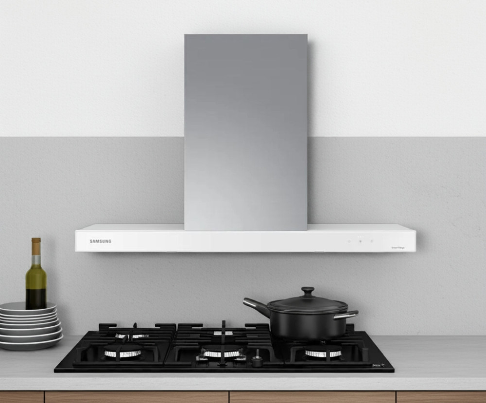 Máy hút mùi áp tường Samsung Bespoke NK36CB665WWHSV - Hàng chính hãng