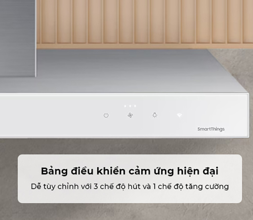 Máy hút mùi áp tường Samsung Bespoke NK36CB665WWHSV - Hàng chính hãng
