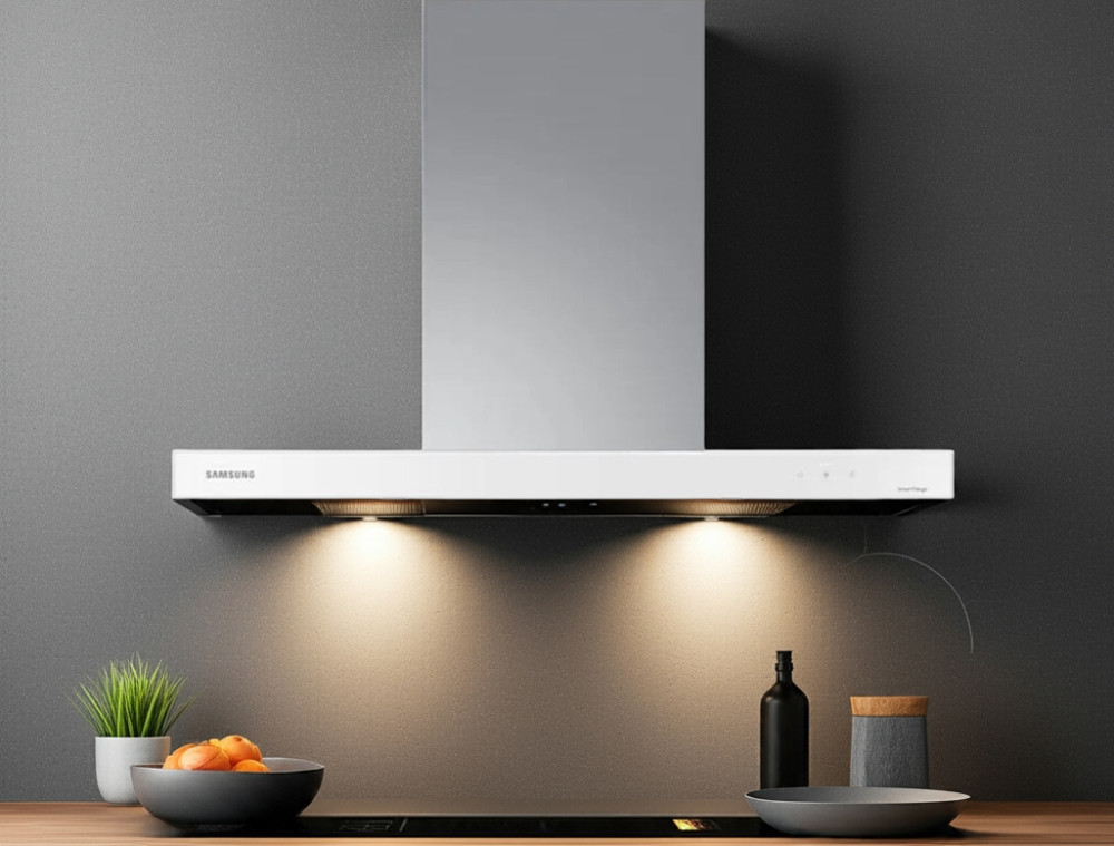 Máy hút mùi áp tường Samsung Bespoke NK36CB665WWHSV - Hàng chính hãng