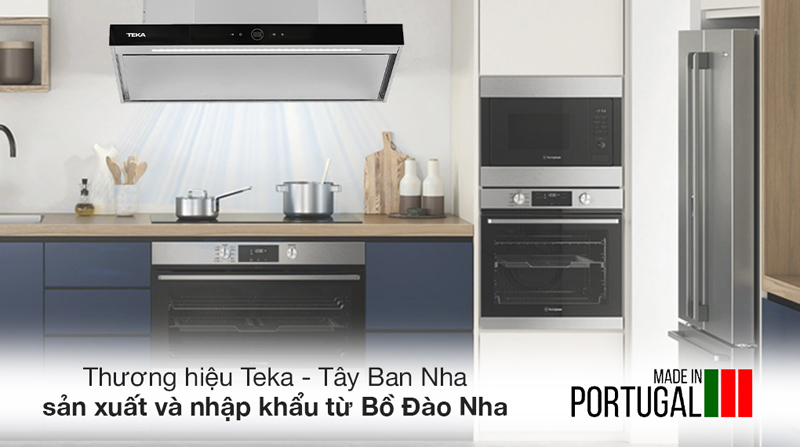 Máy hút mùi áp tường Teka DPL-786T nhập khẩu từ Bồ Đào Nha