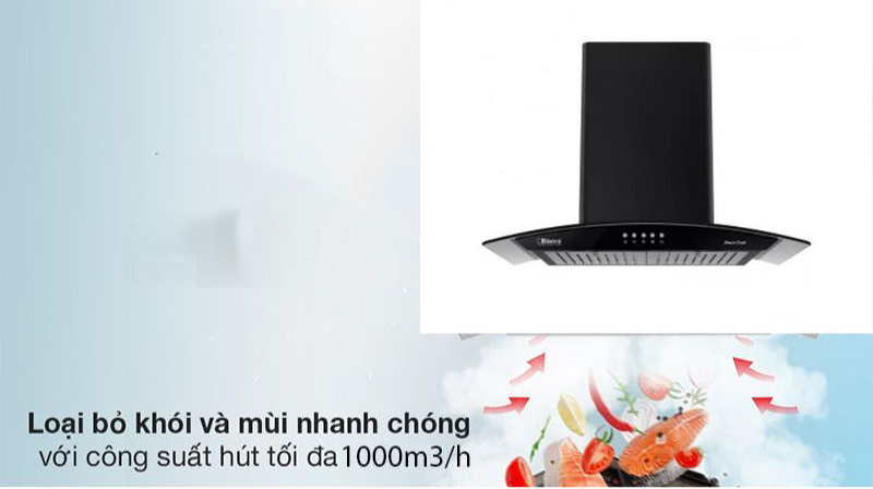 Máy hút mùi Binova BI-2022GM - Hàng chính hãng