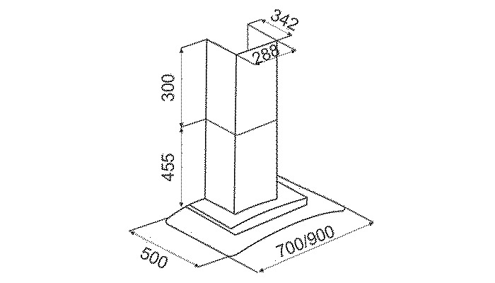 Máy hút mùi Canzy CZ-0490 - Hàng chính hãng