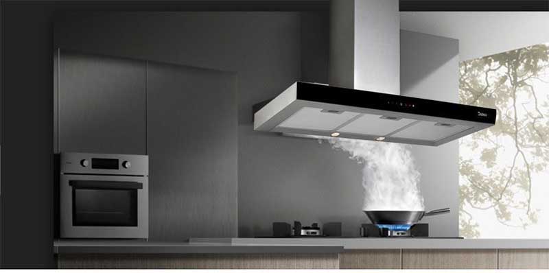 Máy hút mùi treo tường Cata MIDAS 700XGBK - Hàng chính hãng