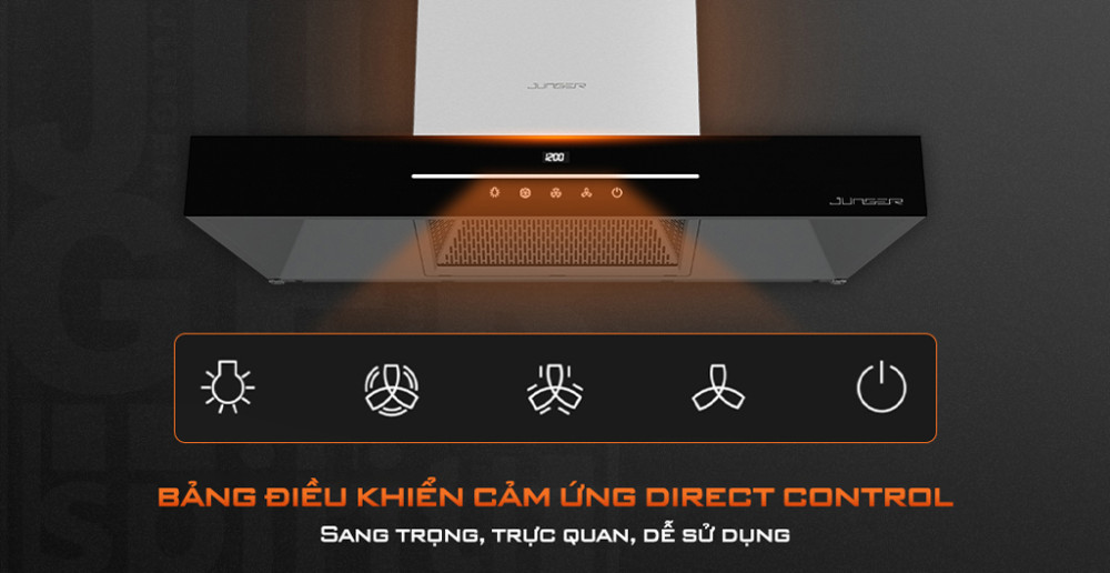 Máy hút mùi chữ T Junger HRJ-901 - Hàng chính hãng