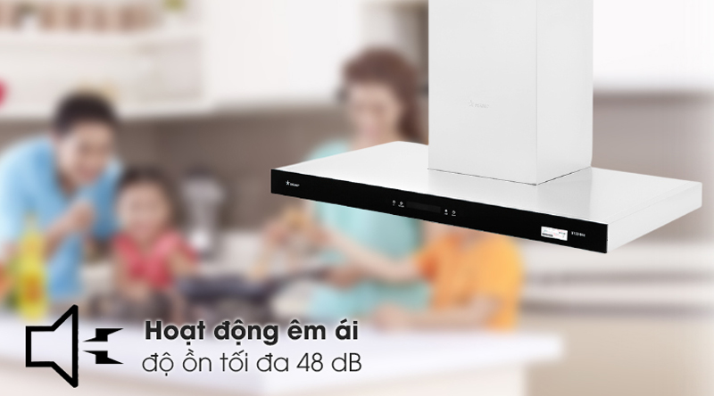 Hoạt động êm ái với độ ồn chỉ 48db