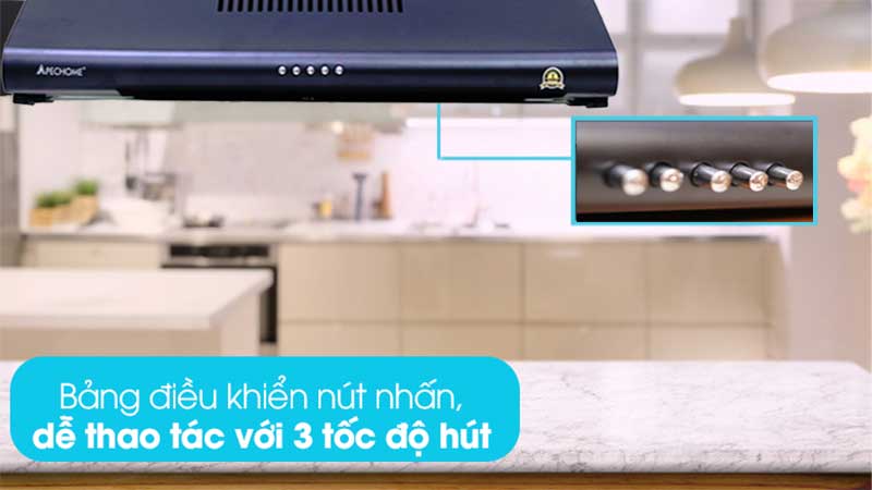 Máy hút mùi cổ điển Apechome APH-HP001 - Hàng chính hãng