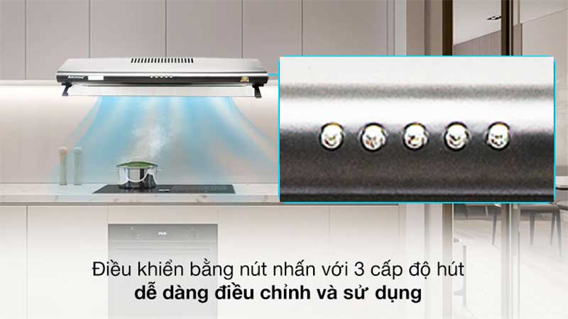 Máy hút mùi cổ điển Apechome APH-HP002 - Hàng chính hãng