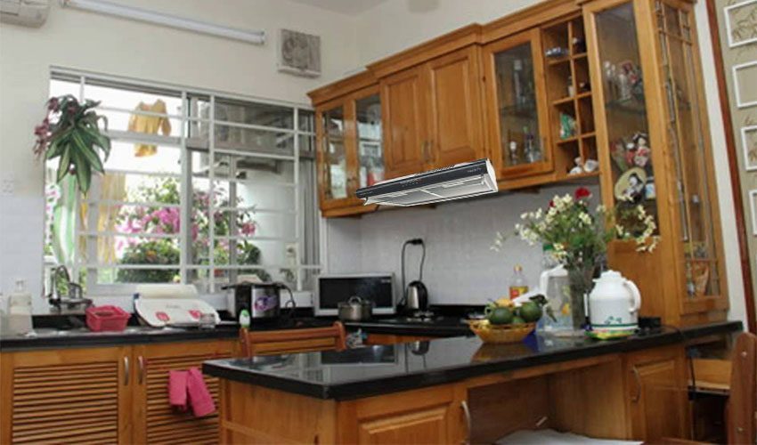 Máy hút mùi cổ điển Capri CR-601BC - Hàng chính hãng