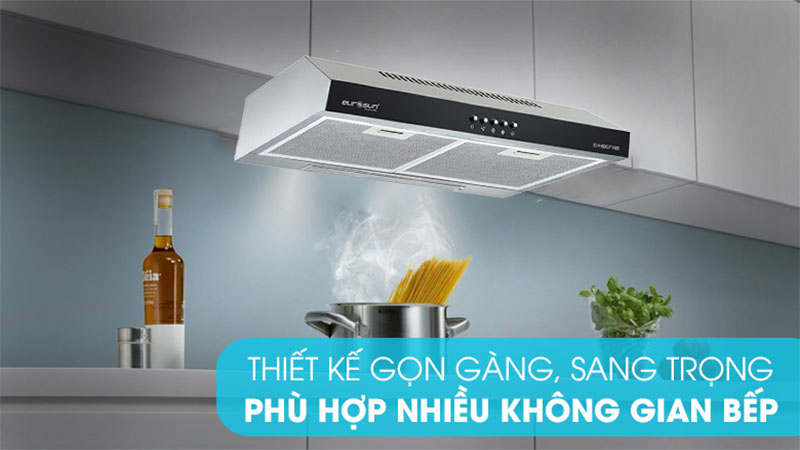 Máy hút mùi cổ điển Eurosun EH-60CF19S - Hàng chính hãng