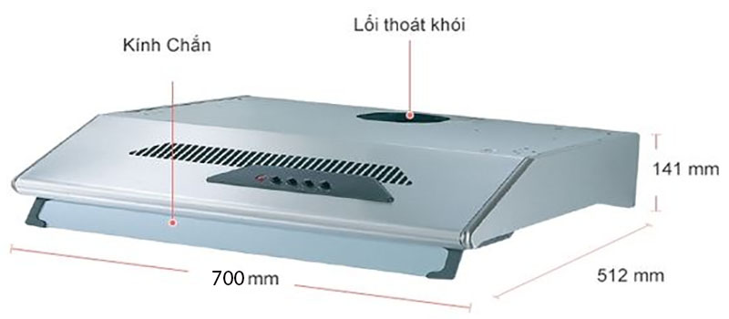 Máy hút mùi cổ điển Faber 2726-70