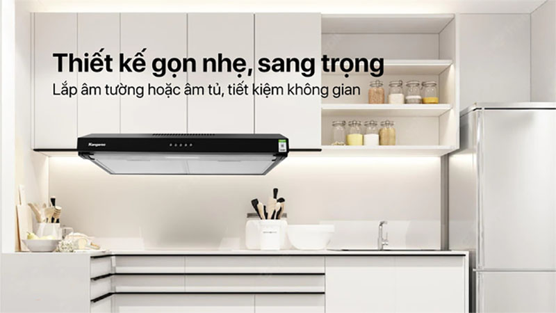Máy hút mùi cổ điển Kangaroo KG70CS/CB - Hàng chính hãng