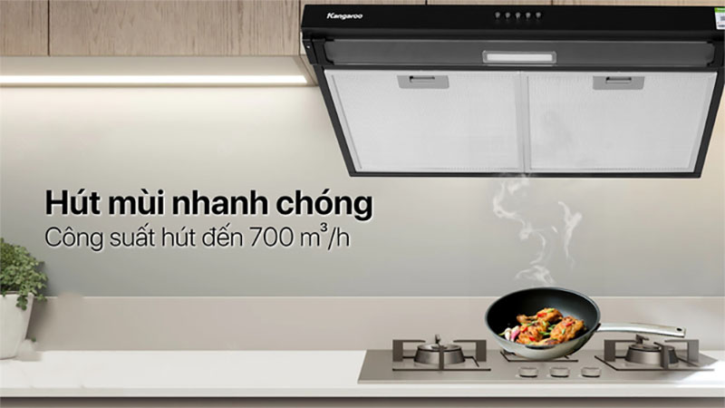 Máy hút mùi cổ điển Kangaroo KG70CS/CB - Hàng chính hãng