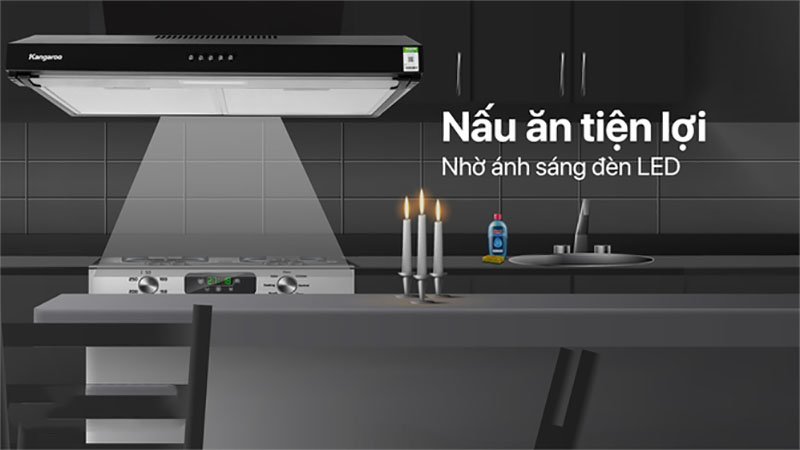 Máy hút mùi cổ điển Kangaroo KG70CS/CB - Hàng chính hãng