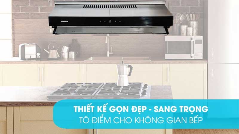 Thiết kế của Máy hút mùi cổ điển Maadela MH-70CST